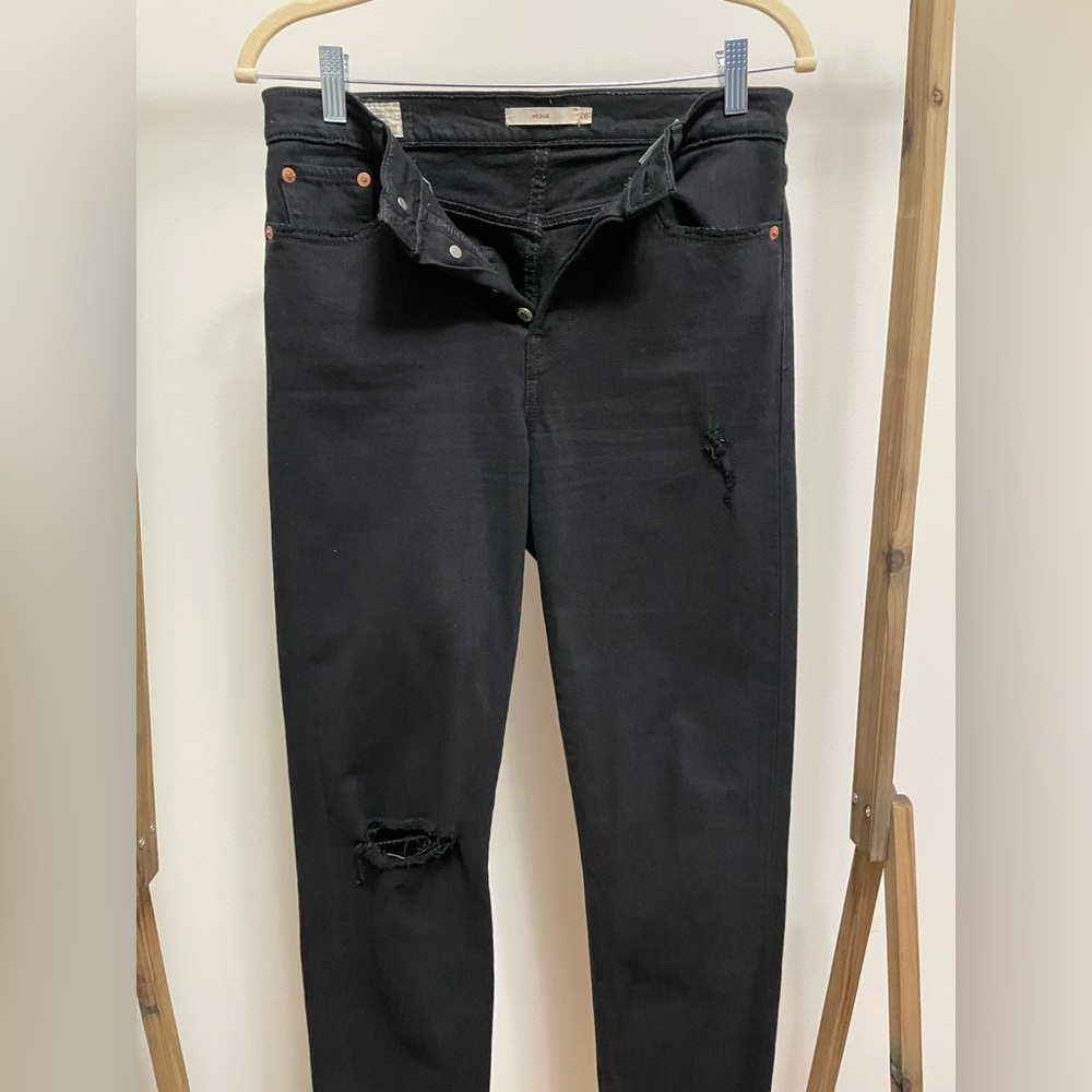 Black denim cotton Levi’s